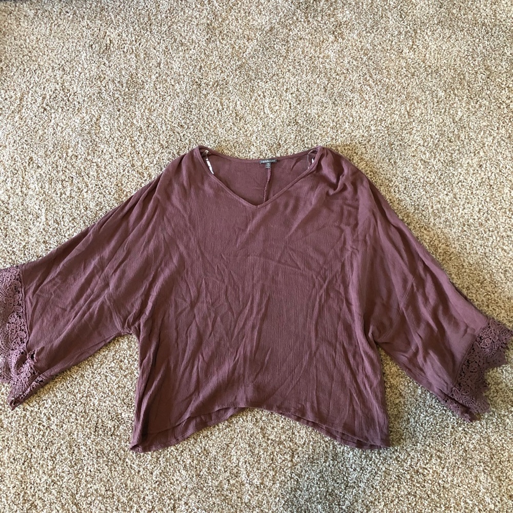 Salmon blouse